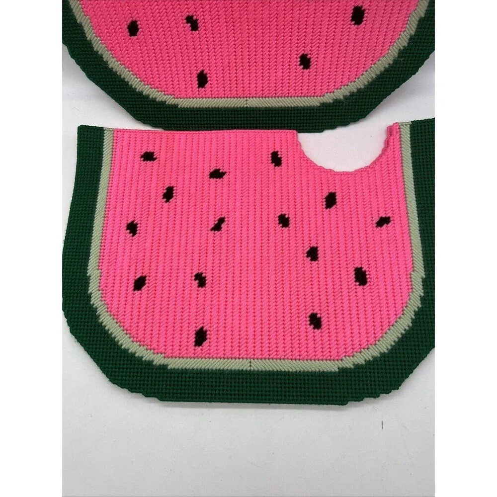 Watermelon Crochet Placemat